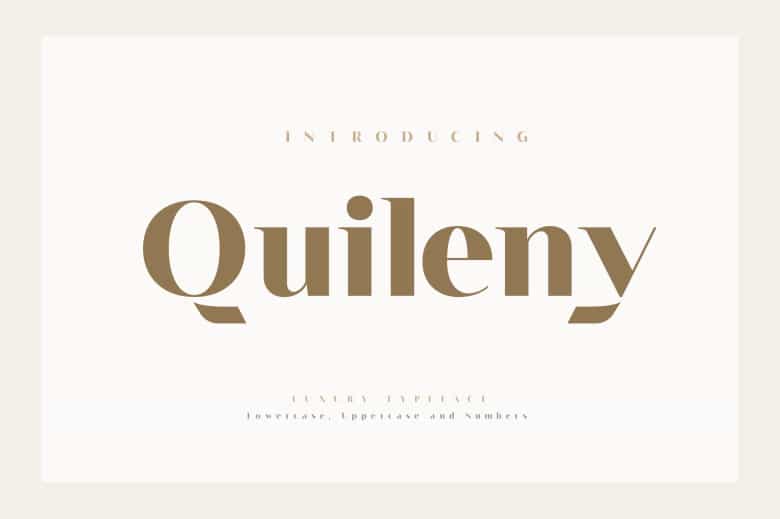 Quileny Font Image 1