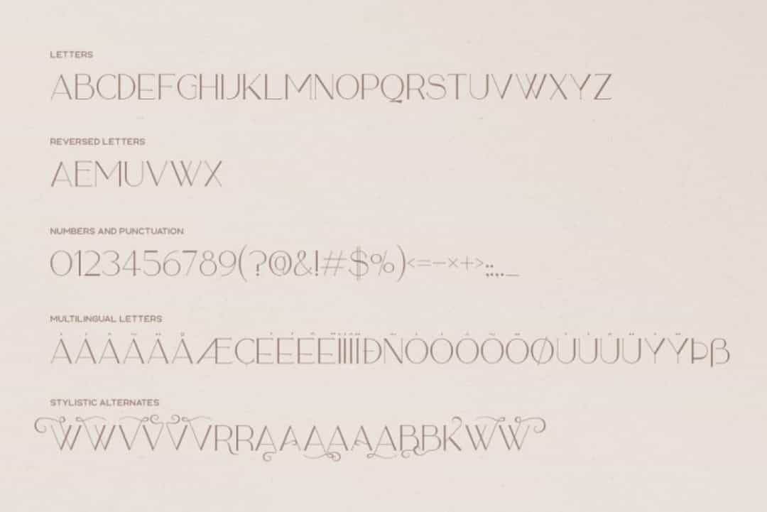 Sequoia Font Image 3