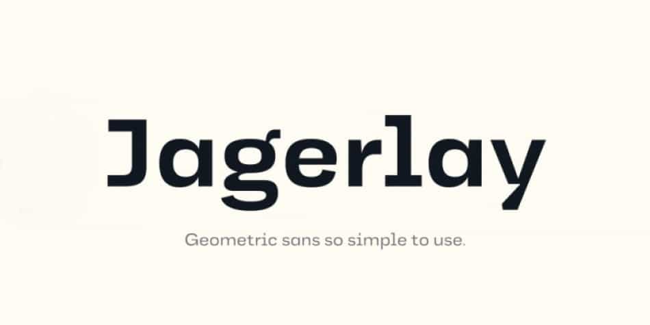 Jagerlay Font Family Image 1