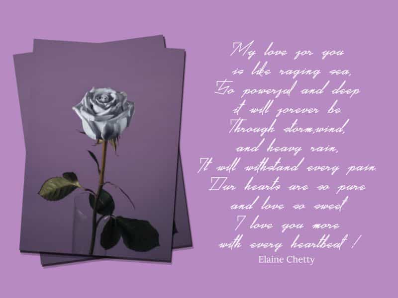 Real Violet Handwritten Font Image 3