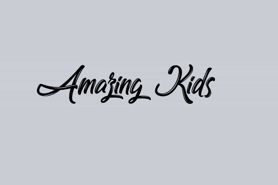 Amazing Kids Font Free Image 1
