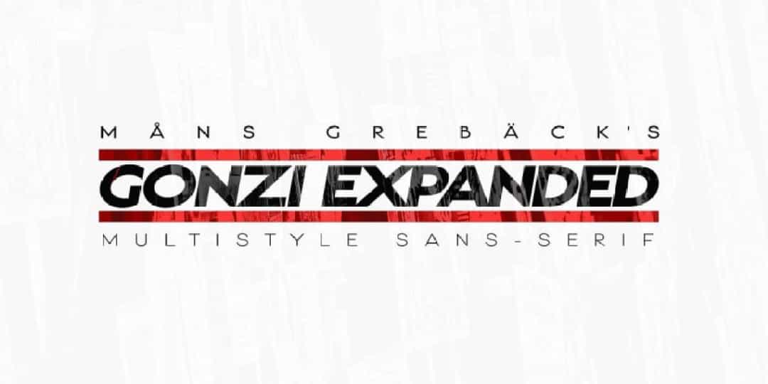 Gonzi Expanded Font Image 1