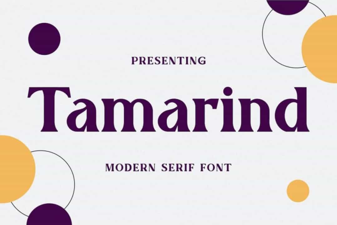 Tamarind Font Image 1
