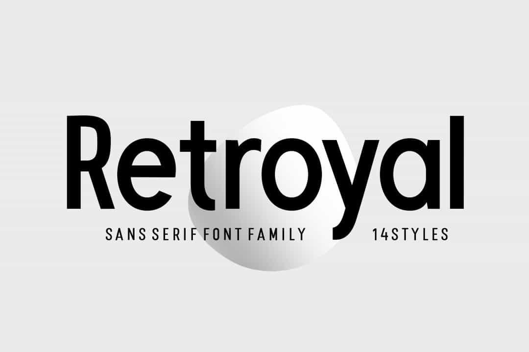 Retroyal Font Family Image 1
