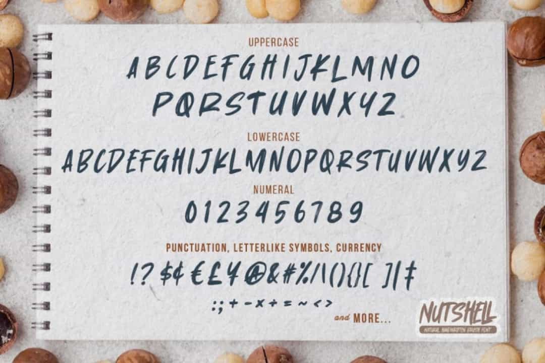 Nutshell Font Image 3
