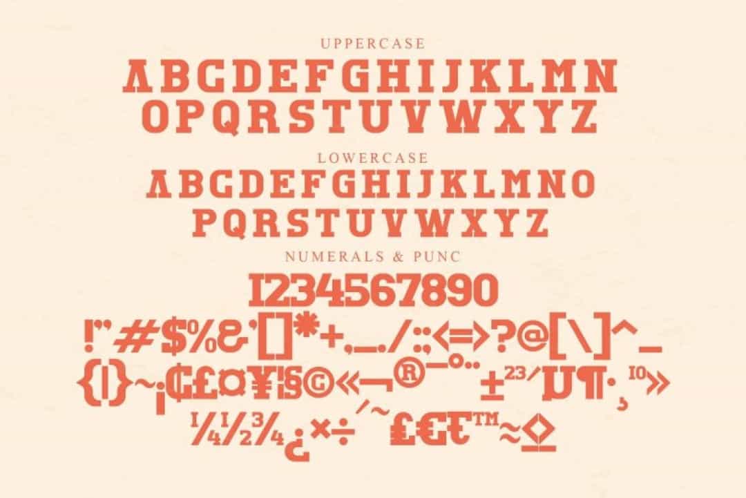 Rextro Font Image 3