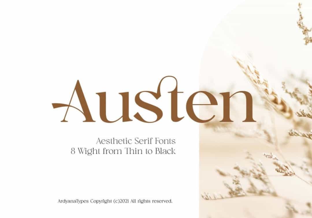 Austen Font Image 1