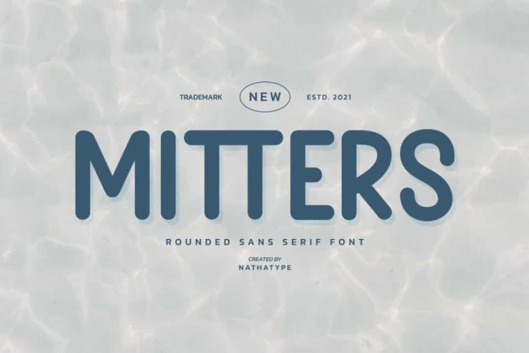 Mitters Font Image 1