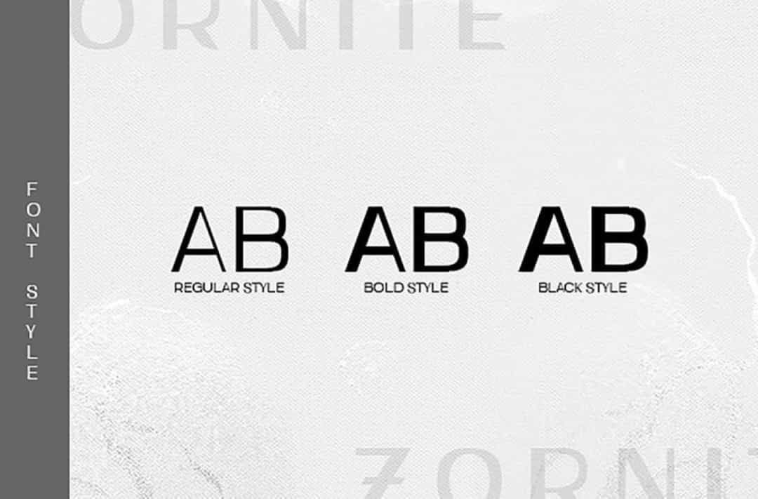 Zornite Font Image 2