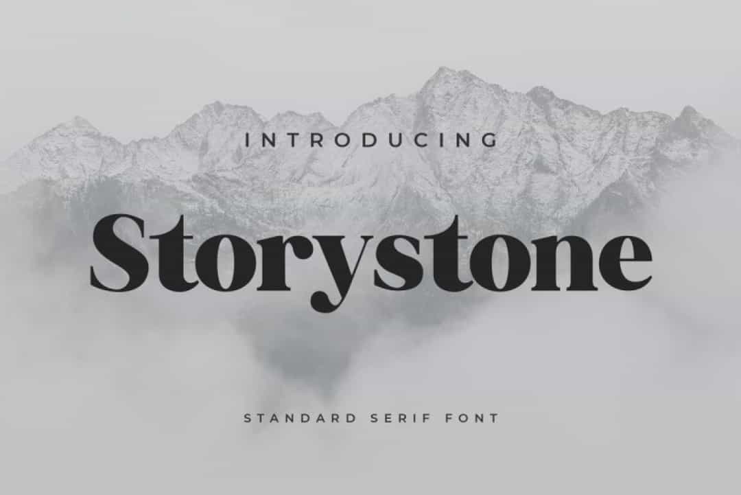 Storystone Font Image 1