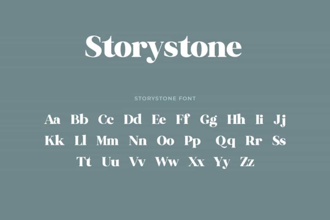 Storystone Font Image 3