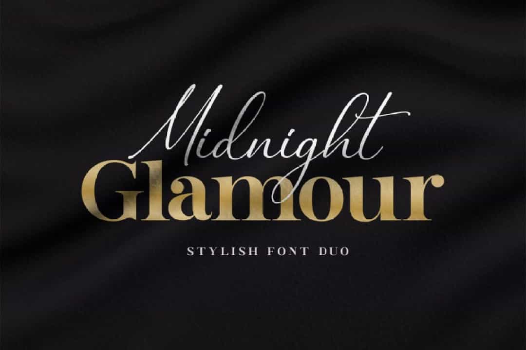 Midnight Glamour Font Image 1