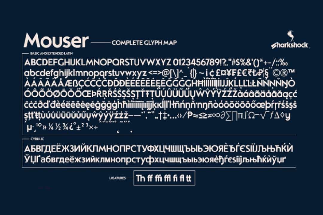Mouser Font Image 2