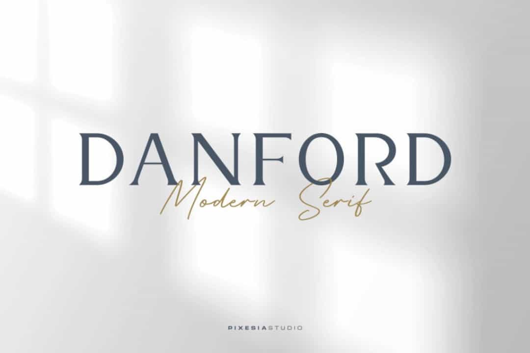 Danford Font Image 1