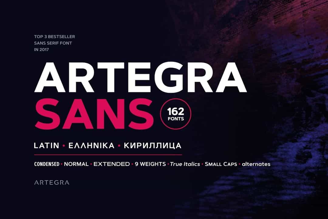 Artegra Sans Font Family Image 1