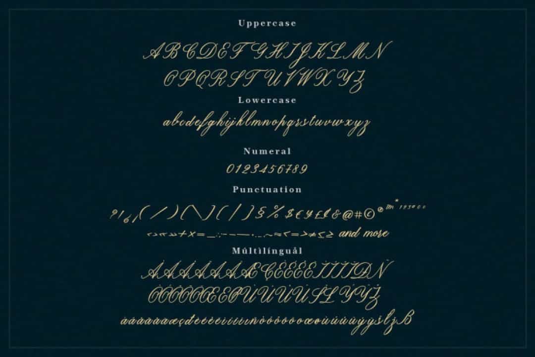 Balymond Font Image 3