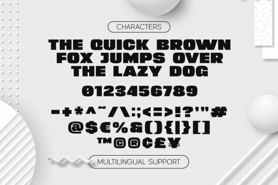 Brexter Font Image 3