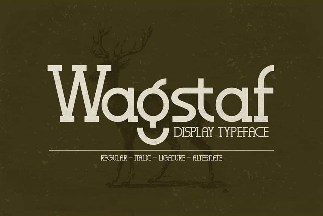 Wagstaf Font Image 1