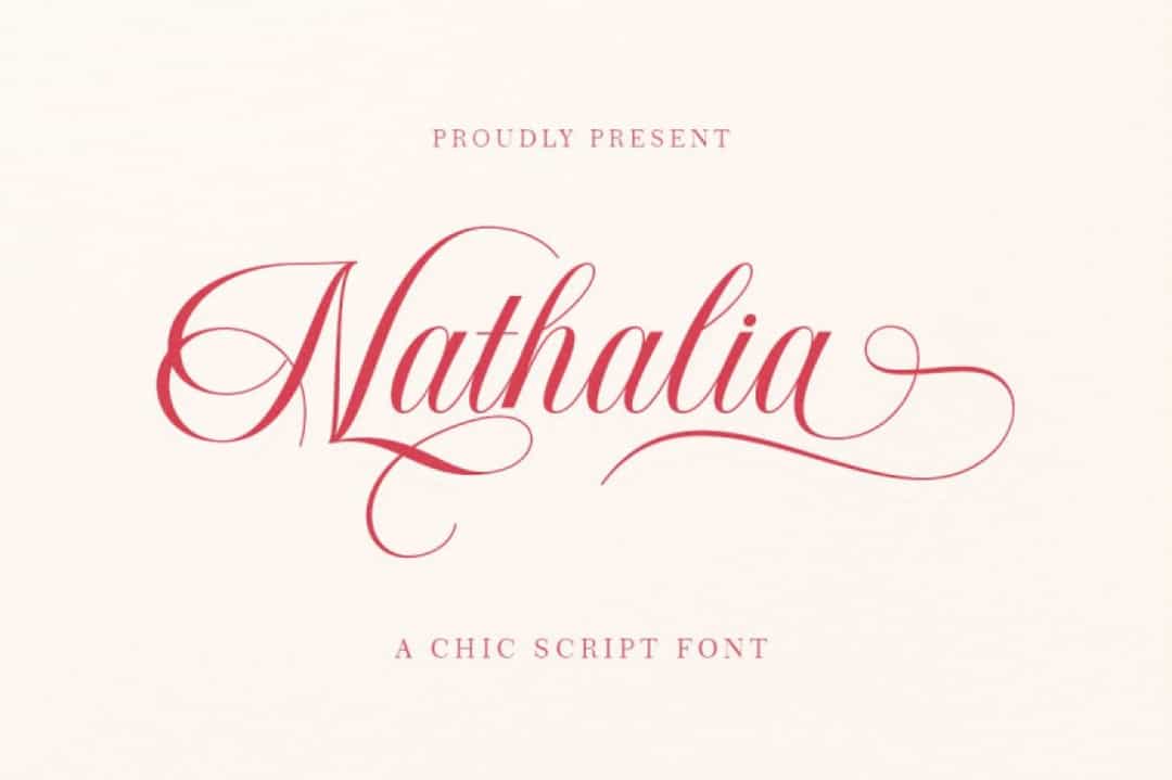Nathalia Font Image 1