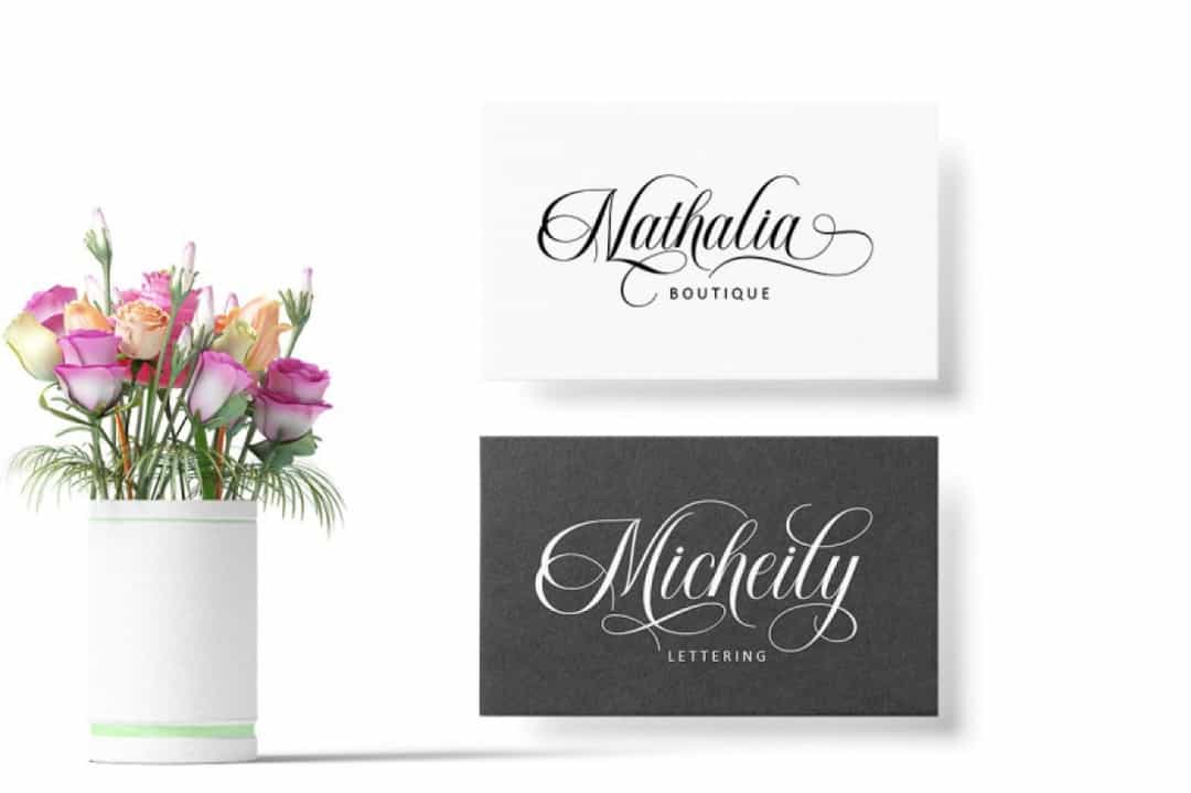 Nathalia Font Image 2