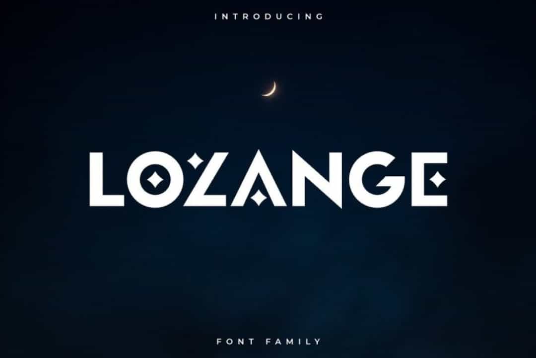 Lozange Font Image 1