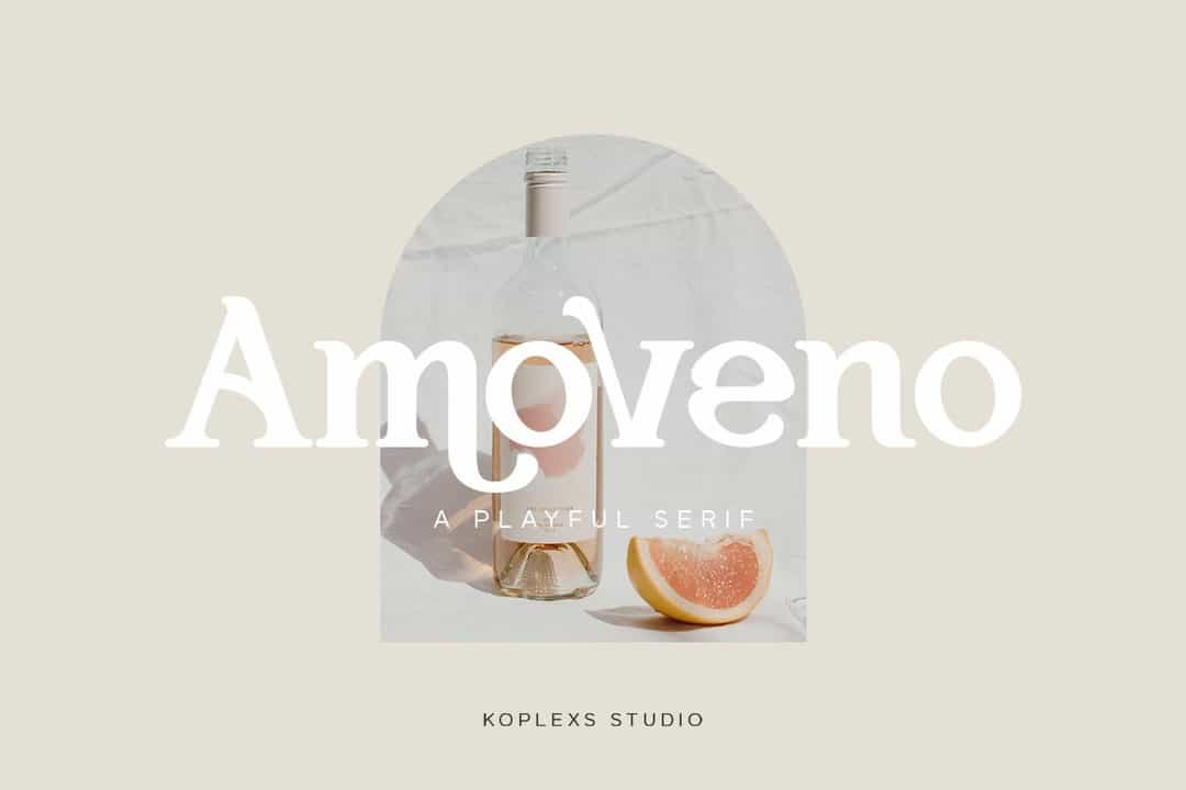 Amoveno Font Image 1