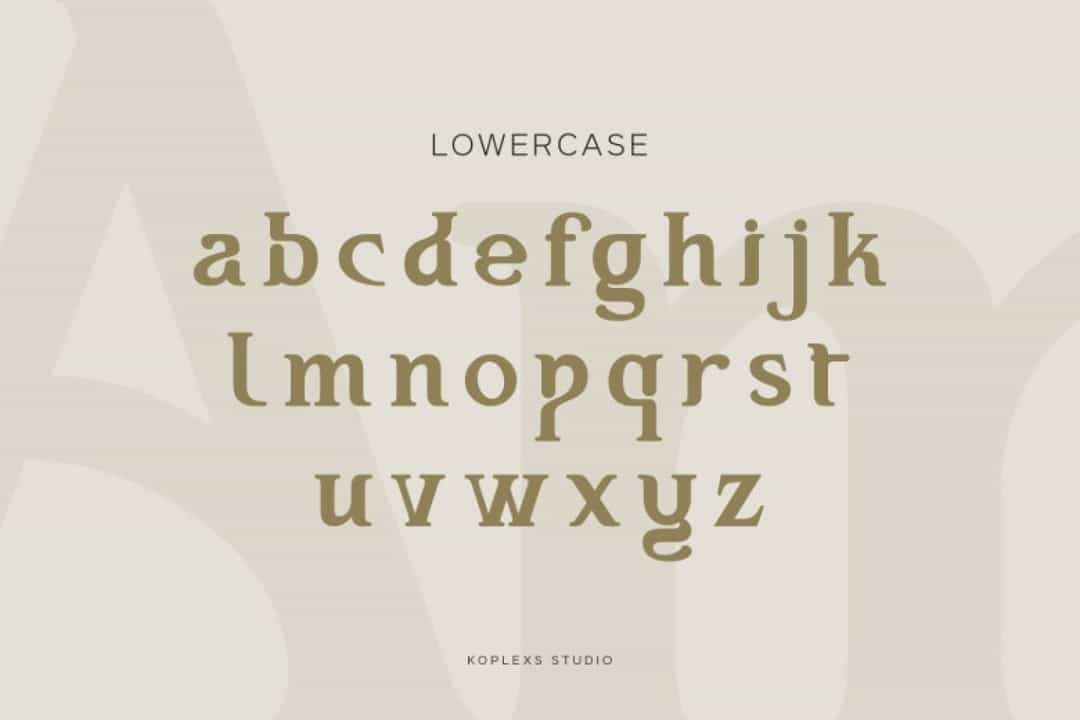 Amoveno Font Image 3