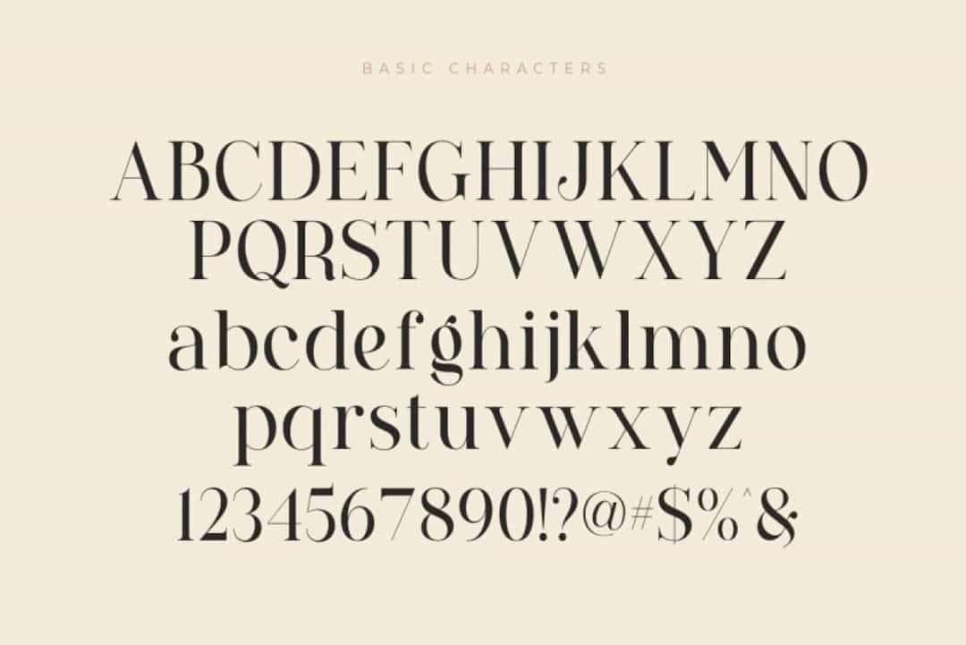 Lunary Font Image 3