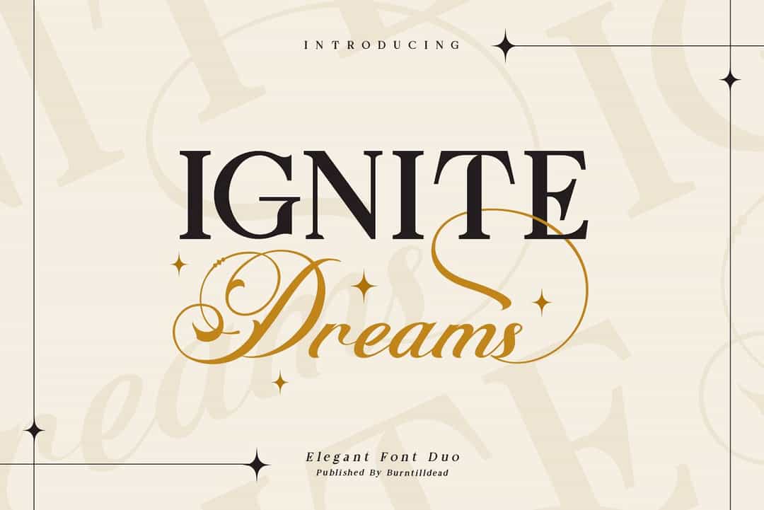Ignite Dreams Font Image 1