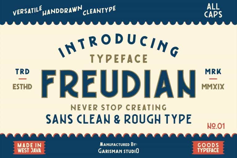 Freudian Typeface Image 1