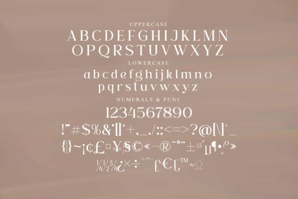 Rosha Keylin Font Image 3