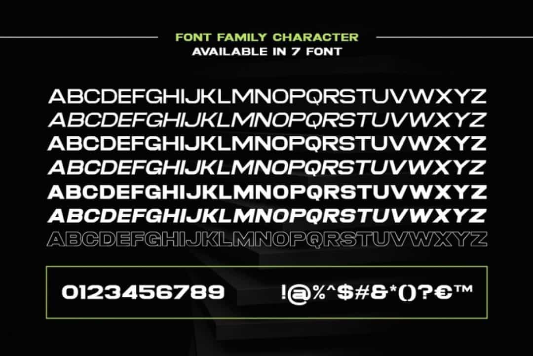Bronson Sans Font Image 2