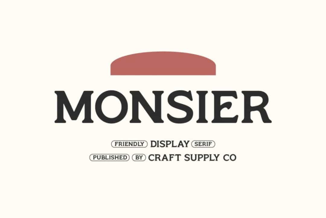 Monsier Font Image 1