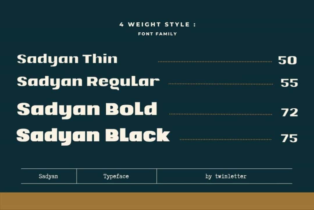 Sadyan Font Image 2
