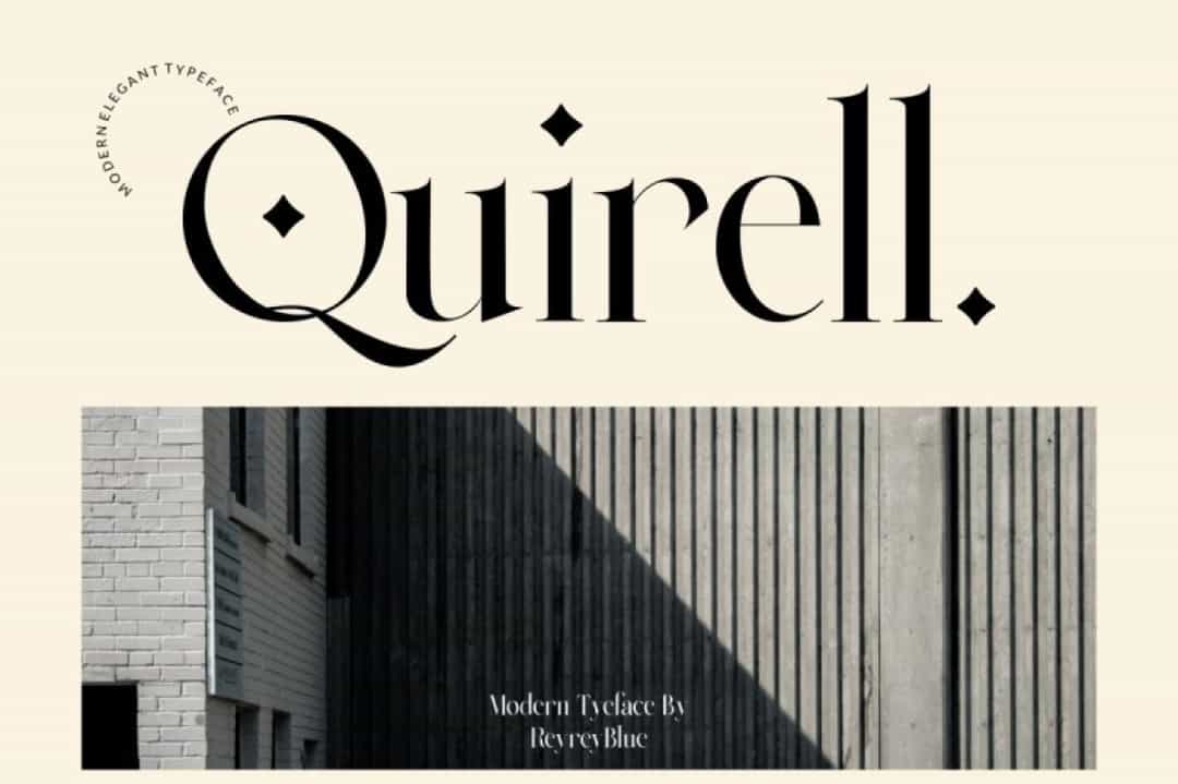 Quirell Font Image 1