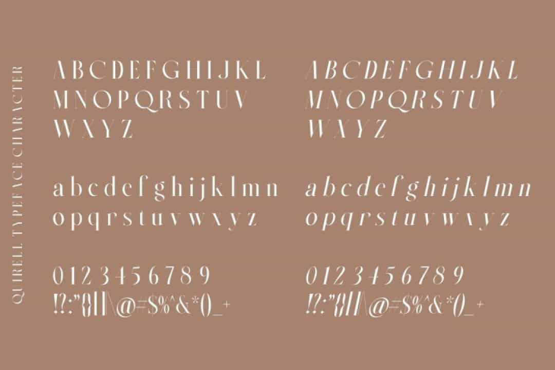 Quirell Font Image 3