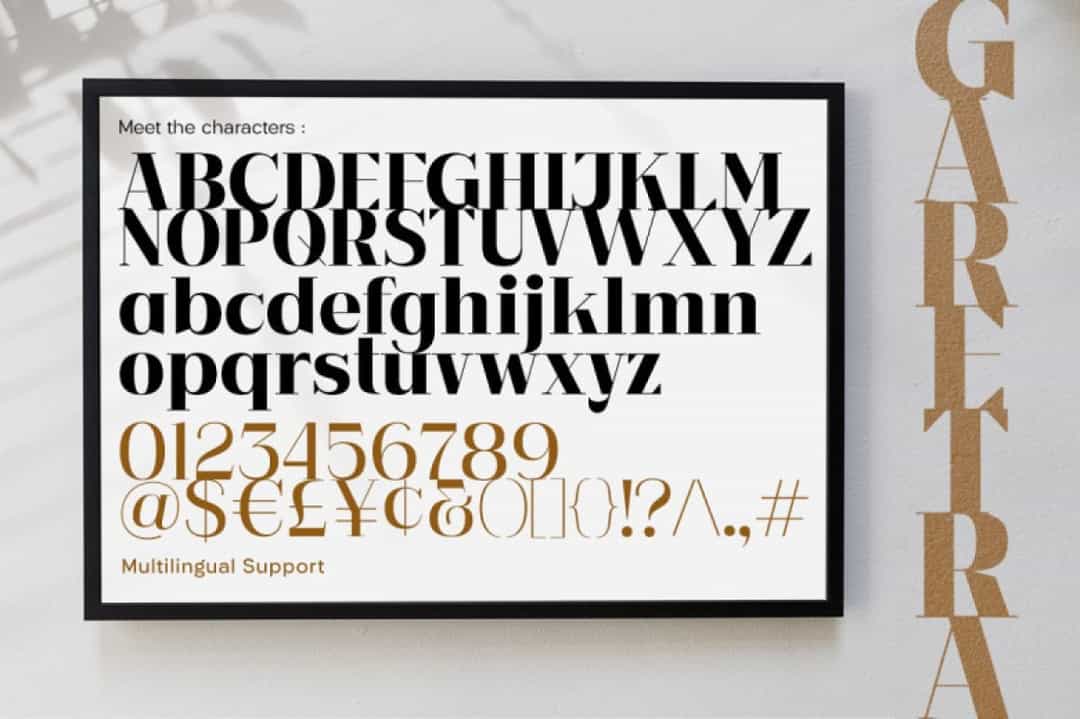 Garetra Serif Font Image 3