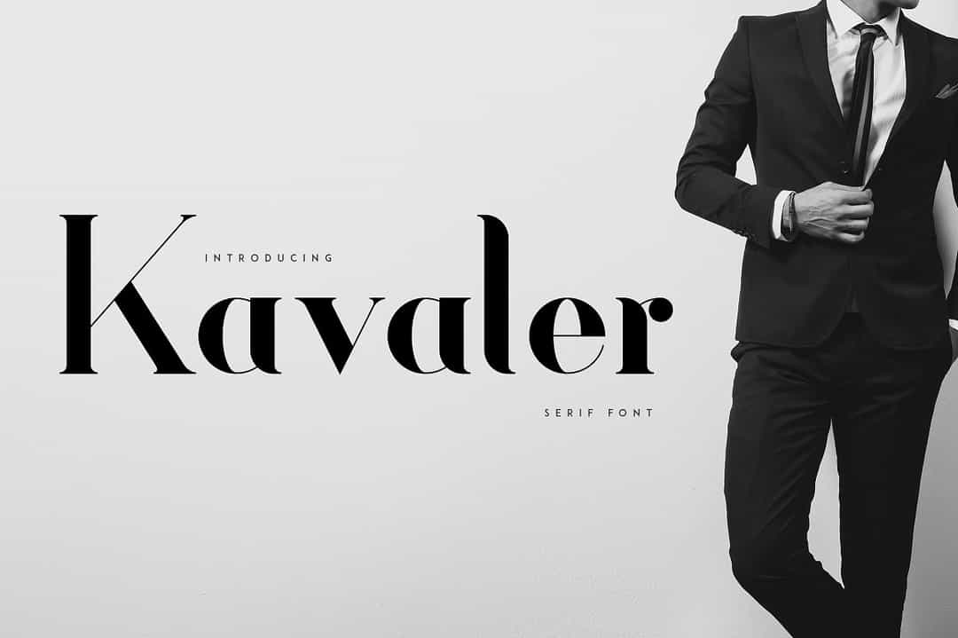 Kavaler Font Image 1