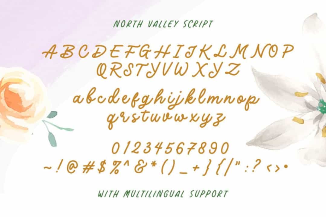 North Valley Font Image 2