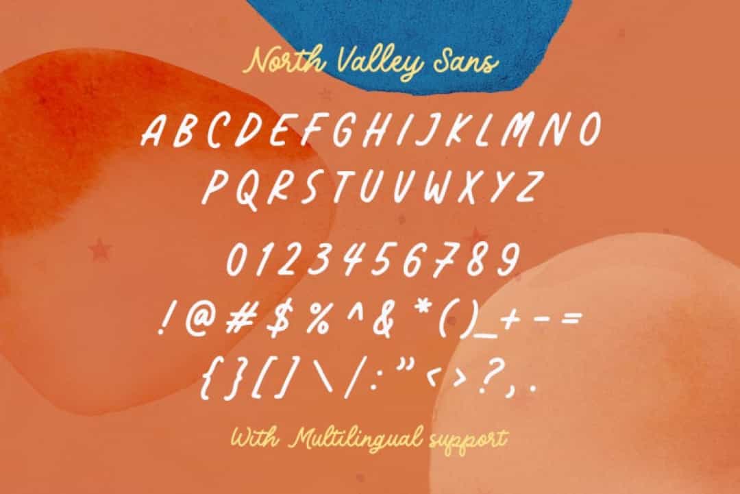 North Valley Font Image 3