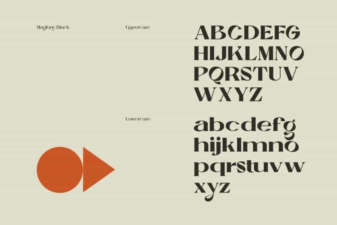 Maglony Font Image 2