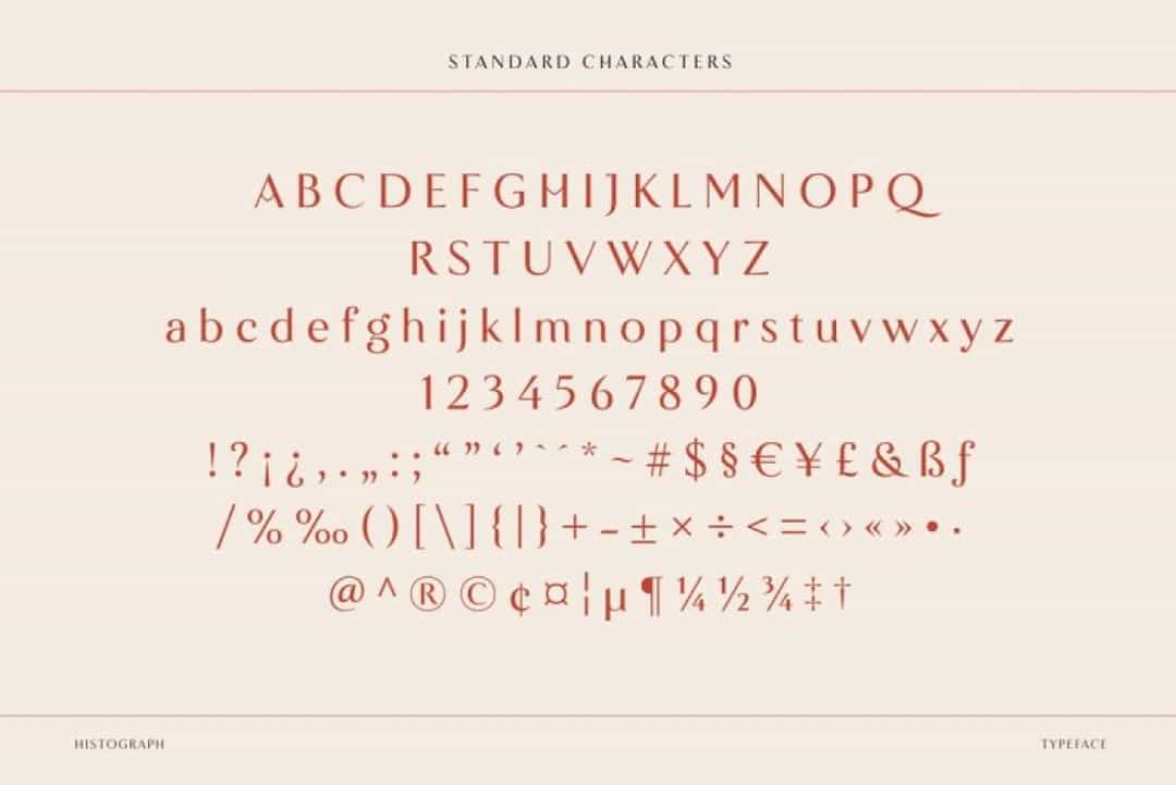 Histograph Font Image 3