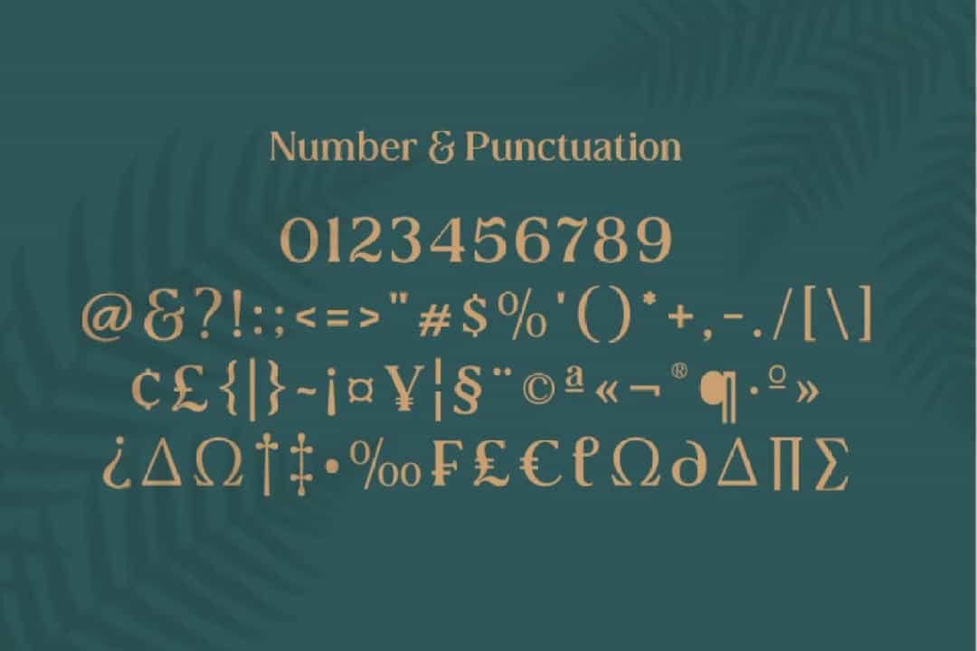 Collager Font Image 3