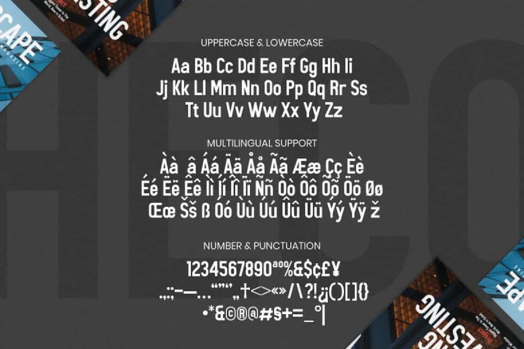 Heco Font Image 3
