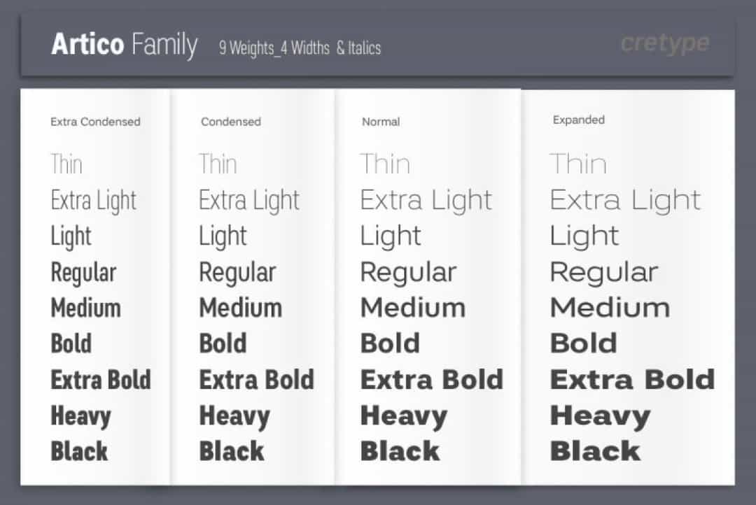 Artico Font Family Image 2