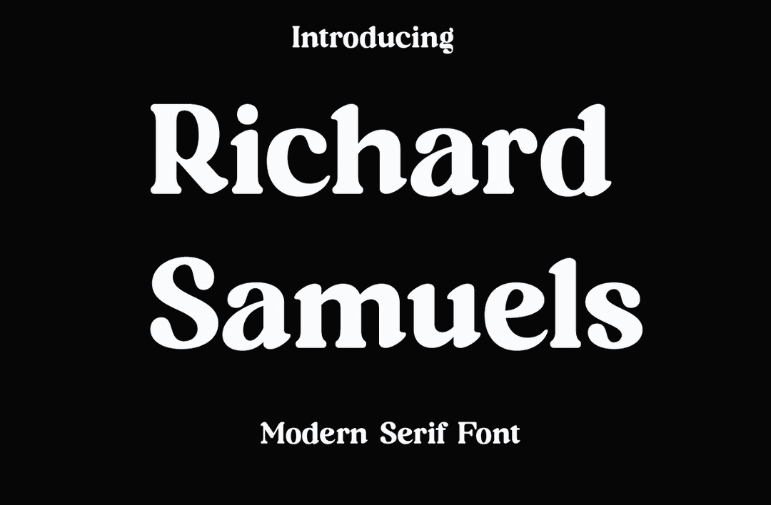Richard Samuels Font Image 1