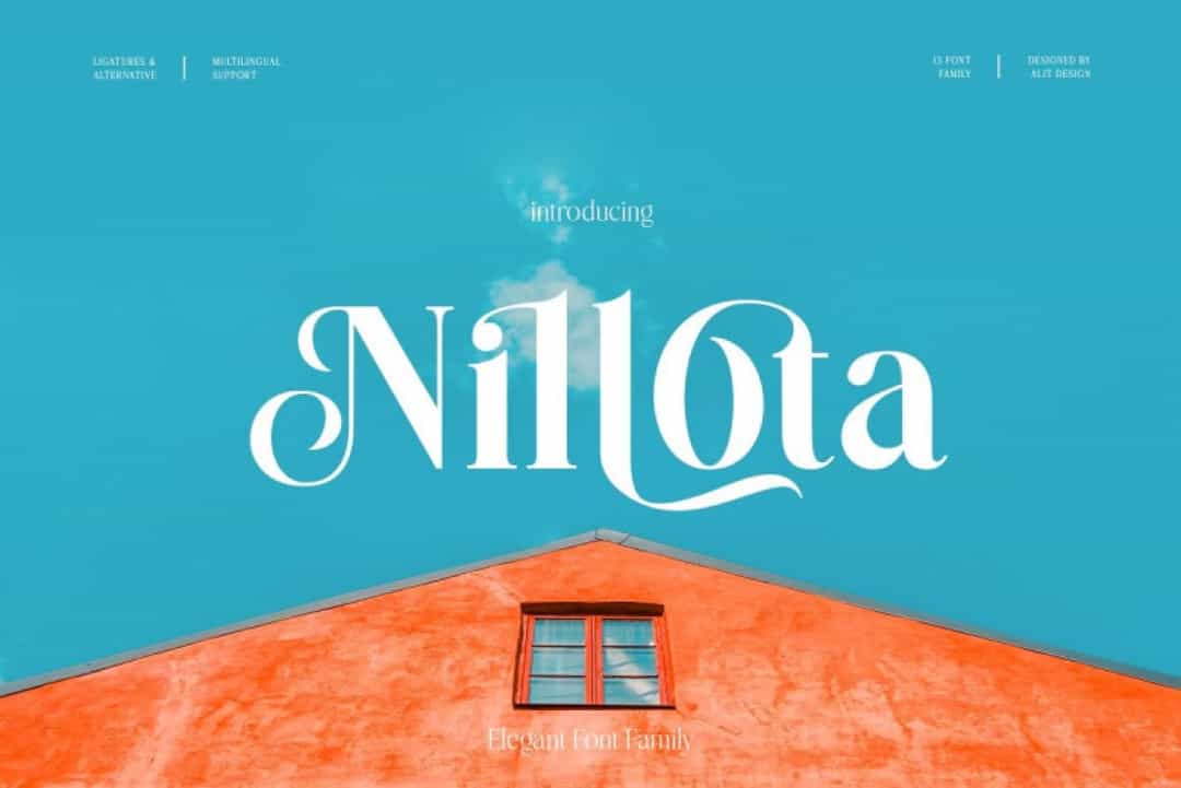 Nillota Font Image 1