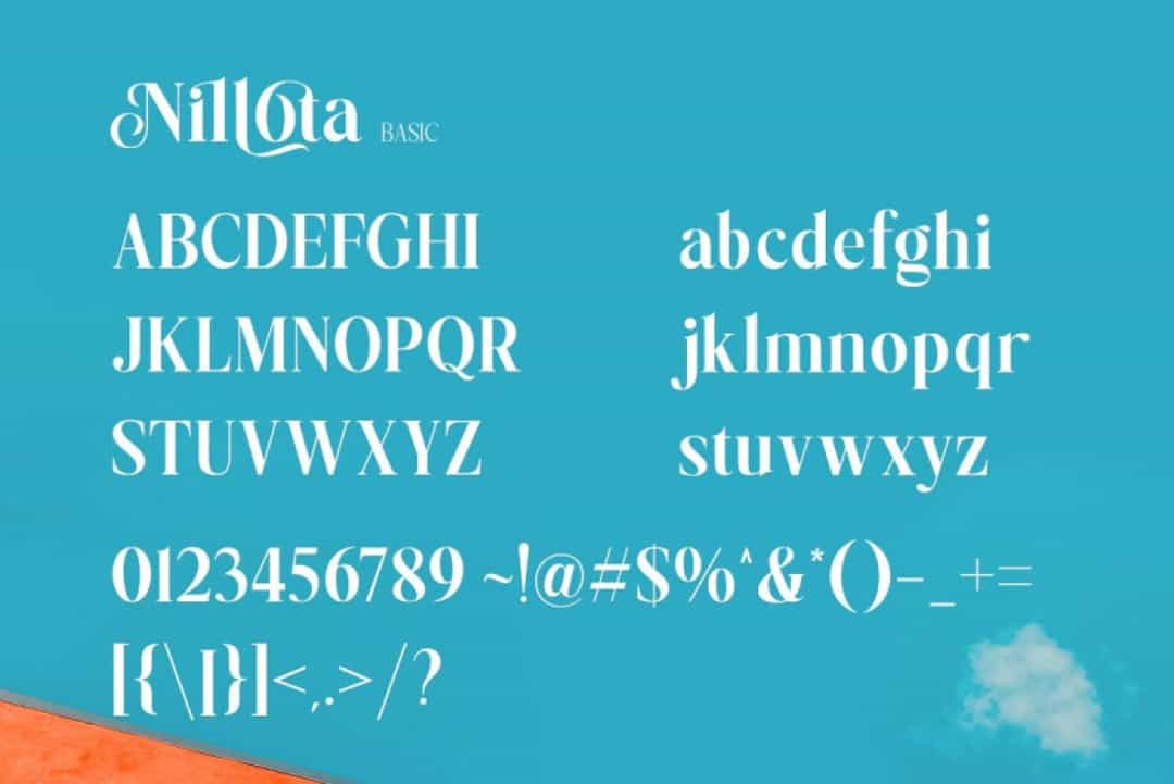Nillota Font Image 3