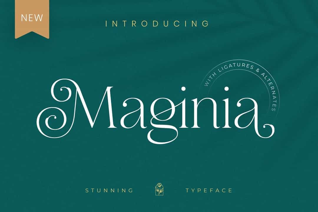 Maginia Font Image 1