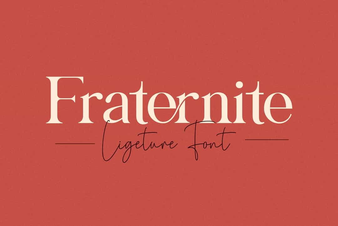 Fraternite Font Image 1
